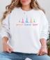 Preview: Sweatshirt Damen weiß "Eiffelturm" Paris Frankreich Reise Urlaub CityTrip Städtetour