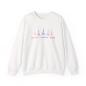 Preview: Sweatshirt Damen weiß "Eiffelturm" Paris Frankreich Reise Urlaub CityTrip Städtetour