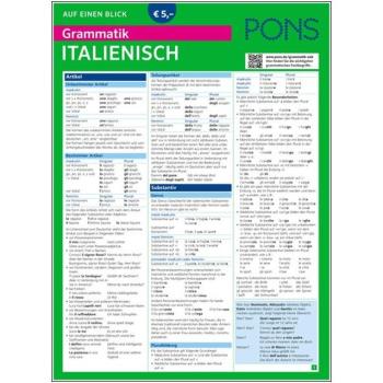 Auf einen Blick - ITALIENISCH - Grammatik