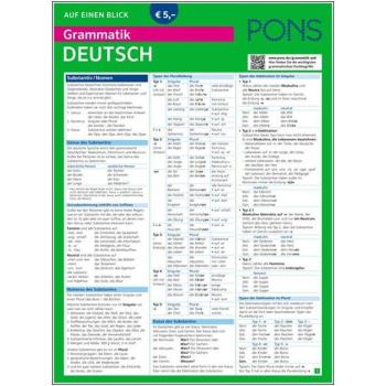 Auf einen Blick - DEUTSCH - Grammatik