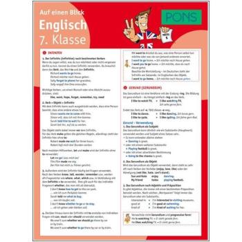 Auf einen Blick - ENGLISCH - 7. Klasse