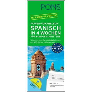 Power-Vokabelbox - Spanisch in 4 Wochen für Fortgeschrittene