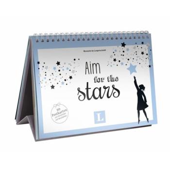 Aim for the stars - Postkarten-Aufstellbuch