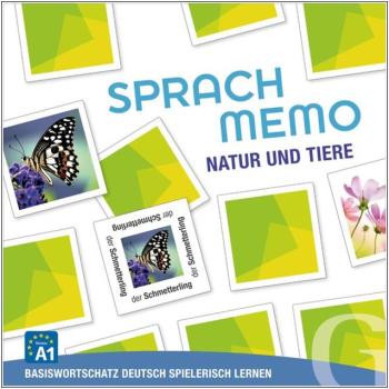 SPRACHMEMO Natur und Tiere - Sprachspiel Deutsch Grundwortschatz (ab 8 Jahre)