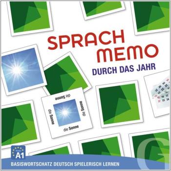 SPRACHMEMO Durch das Jahr - Sprachspiel Deutsch Grundwortschatz (ab 8 Jahre)