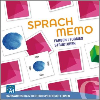 SPRACHMEMO Farben | Formen | Strukturen - Sprachspiel Deutsch Grundwortschatz (ab 8 Jahre)