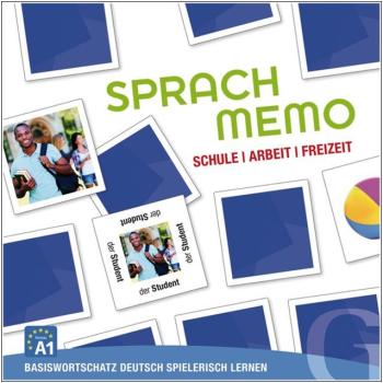 SPRACHMEMO Schule | Arbeit | Freizeit - Sprachspiel Deutsch Grundwortschatz (ab 8 Jahre)