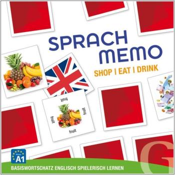 SPRACHMEMO Shop Eat Drink - Sprachspiel Englisch Grundwortschatz (ab 8 Jahre)