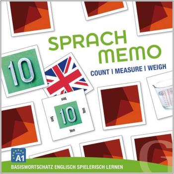SPRACHMEMO Count Measure Weigh - Sprachspiel Englisch Grundwortschatz (ab 8 Jahre)
