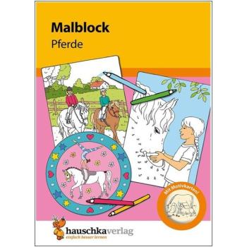 Malblock - Pferde