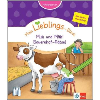 Mein Lieblingsblock - Muh und Mäh! Bauernhof-Rätsel