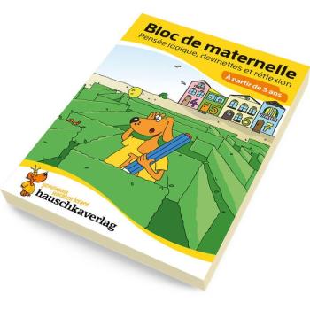 Bloc de maternelle - Pensée logique, devinettes & réflexion