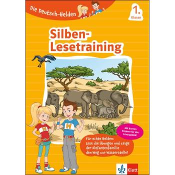 Die Deutsch-Helden 1. Klasse - Silben-Lesetraining