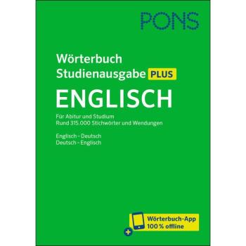 Wörterbuch Studienausgabe Plus ENGLISCH für Abitur und Studium