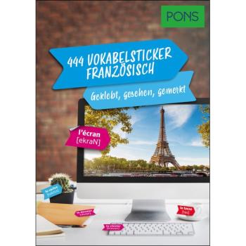 444 Vokabelsticker Französisch - geklebt, gesehen, gemerkt