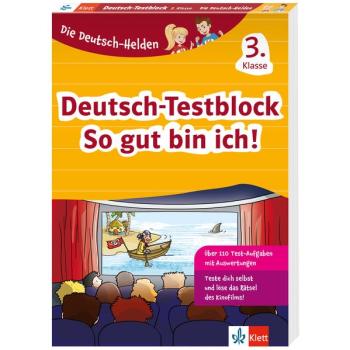 Die Deutsch-Helden - So gut bin ich! - Deutsch Testblock 3. Klasse