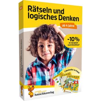 Rätselblock-Paket: Rätseln und logisches Denken ab 4 Jahre