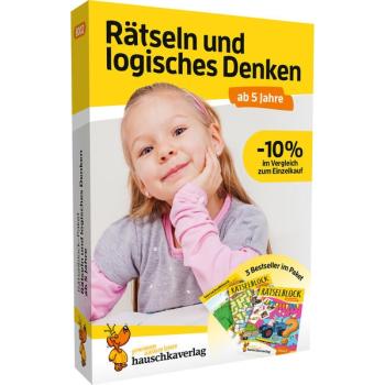 Rätselblock-Paket: Rätseln und logisches Denken ab 5 Jahre