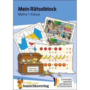 Mein Rätselblock - Mathe 1. Klasse