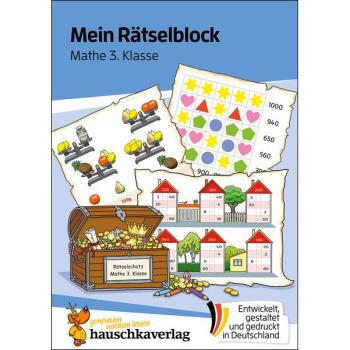 Mein Rätselblock - Mathe 3. Klasse