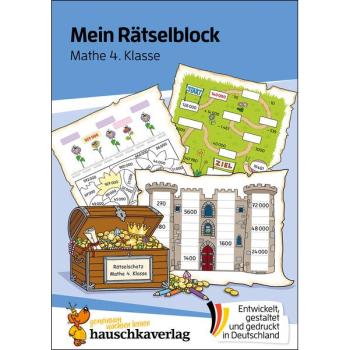 Mein Rätselblock - Mathe 4. Klasse