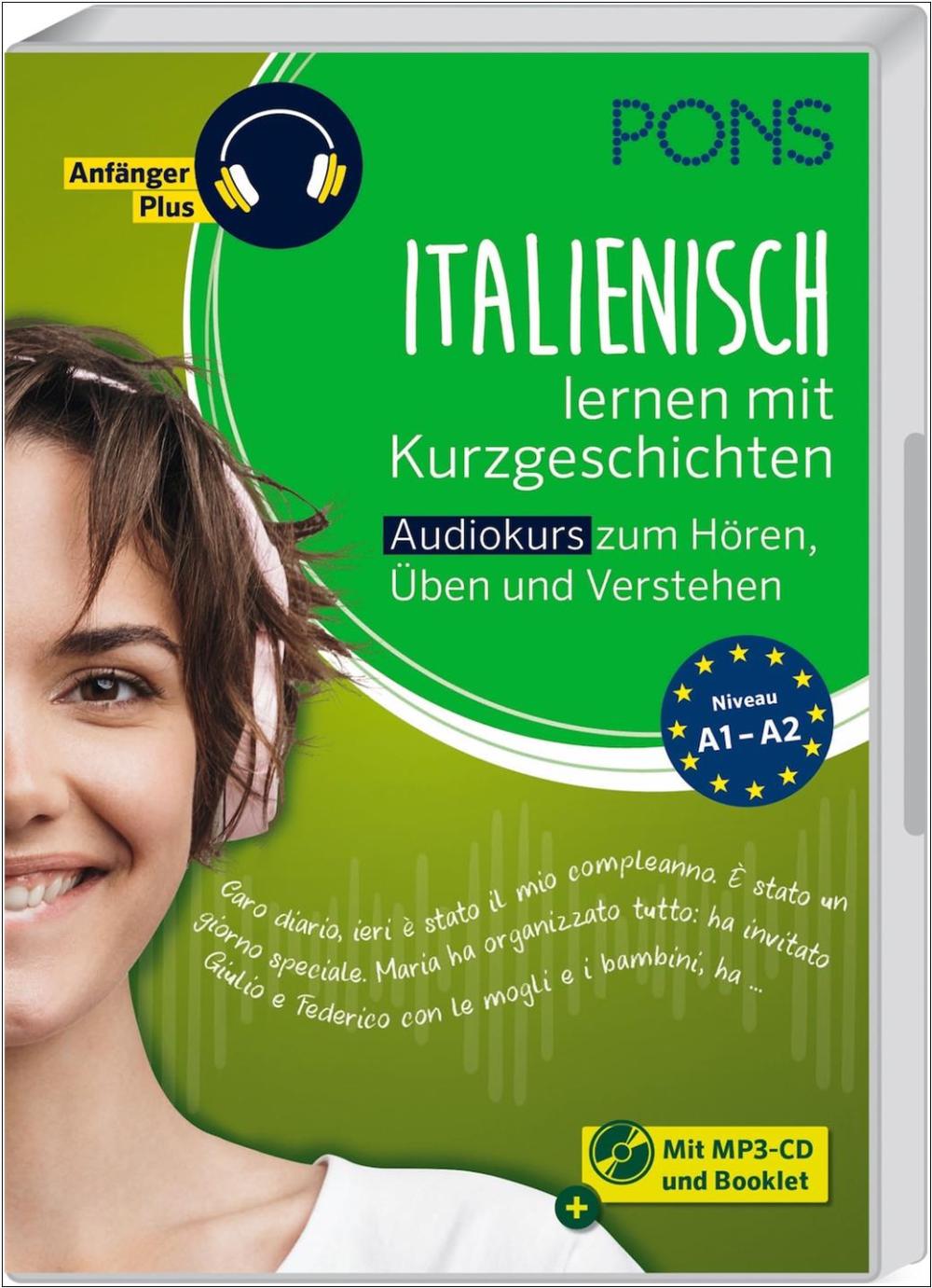 PONS Italienisch lernen mit Kurzgeschichten - Audiokurs zum Hören, Üben und Verstehen