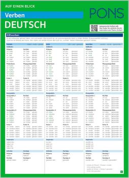 PONS Auf einen Blick Verben Deutsch