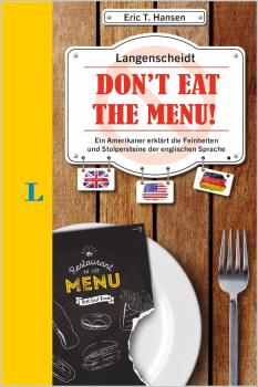 Don't eat the menu!
