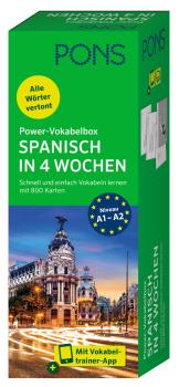 Power-Vokabelbox - Spanisch in 4 Wochen