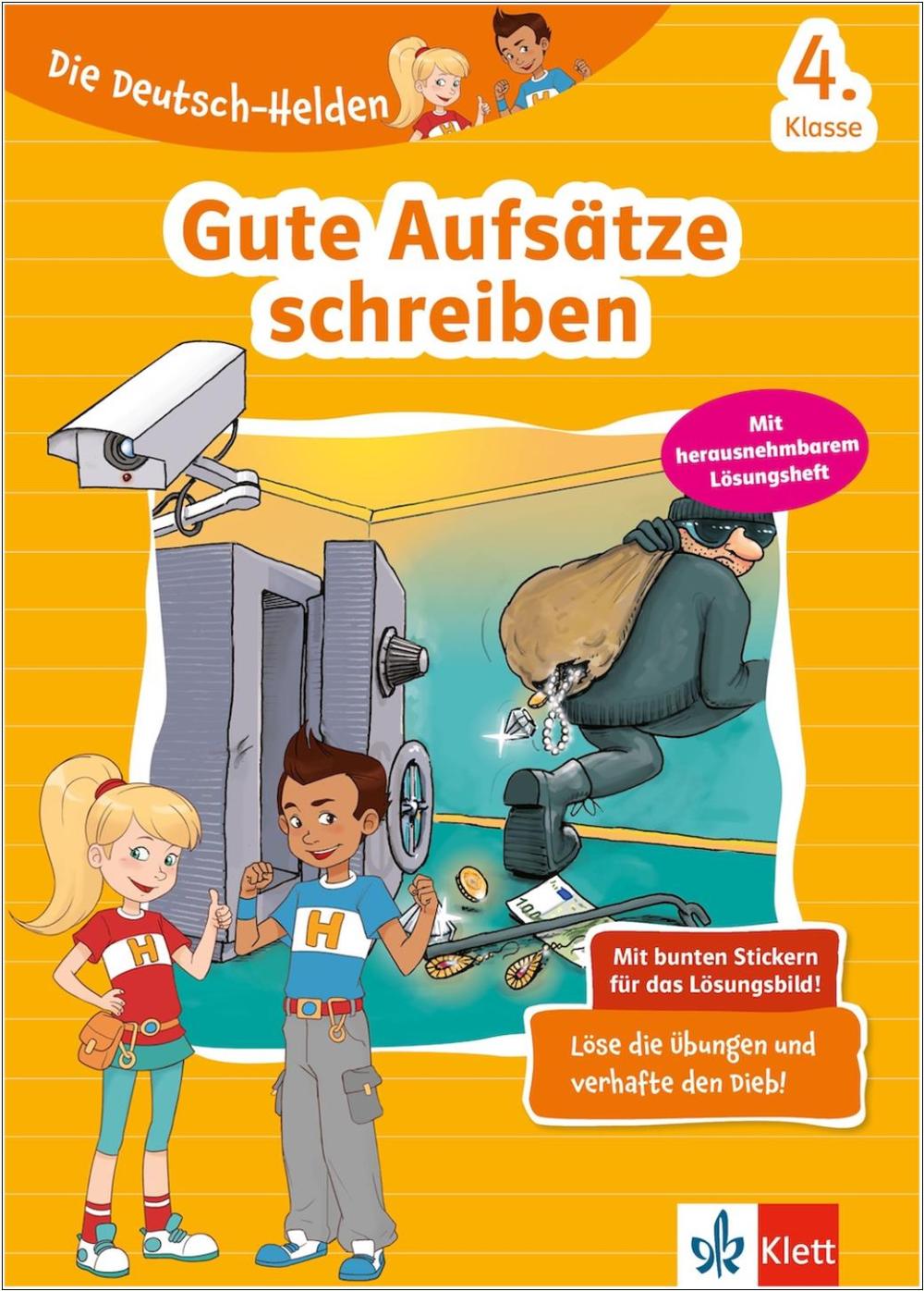 Die Deutsch-Helden 4. Klasse - Gute Aufsätze schreiben