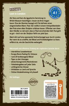 Lost in London - Rätseln, knobeln, Englisch lernen A1