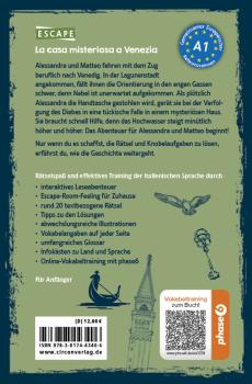 Preview: La casa misteriosa a Venezia - Rätseln, knobeln, Italienisch lernen A1
