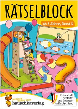 Rätselblock - ab 3 Jahre (Band 3)