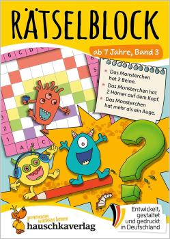 Rätselblock - ab 7 Jahre (Band 3)