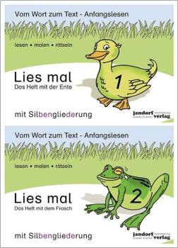 Lies mal 1 und 2 mit Silbengliederung