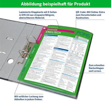 Preview: PONS Auf einen Blick Grammatik Englisch