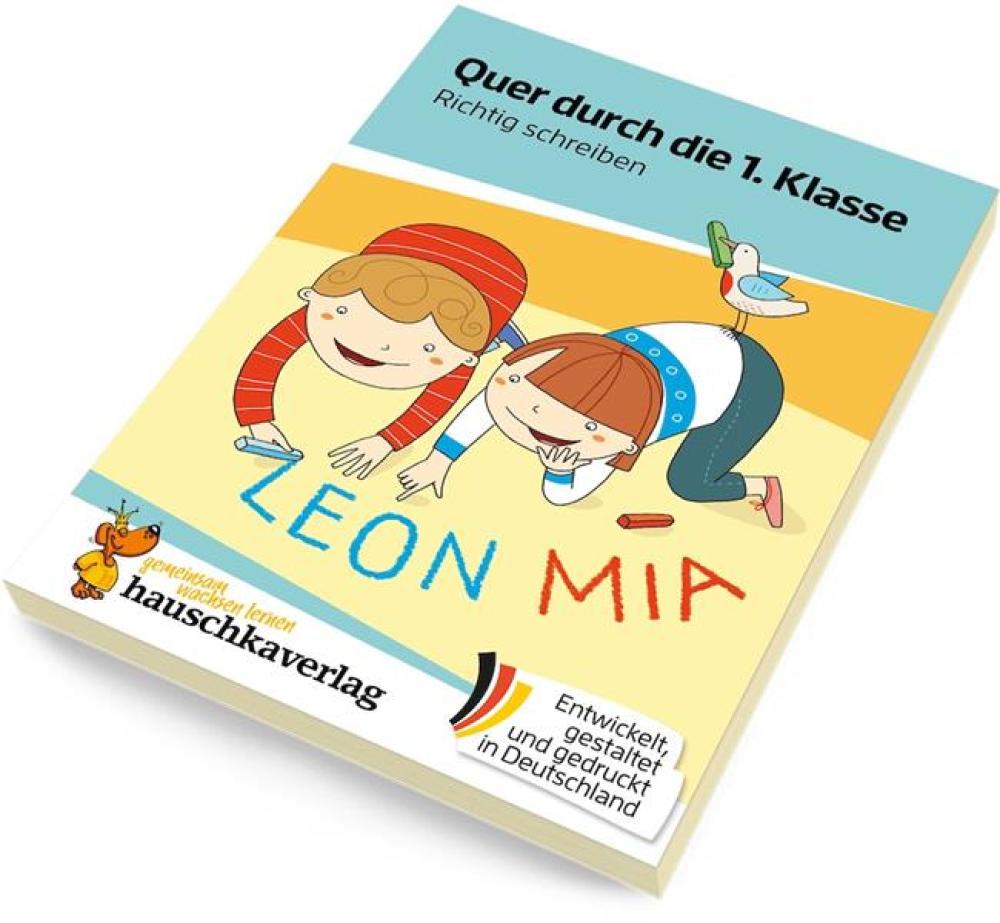 Quer durch die 1. Klasse - Rechtschreiben und Grammatik spielerisch wiederholen