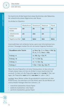 Grammatik kurz & bündig DEUTSCH als Fremdsprache