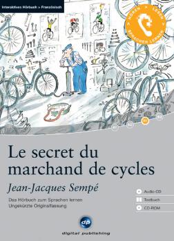 Jean-Jacques Sempé: Le secret du marchand de cycles (Interaktives Hörbuch)
