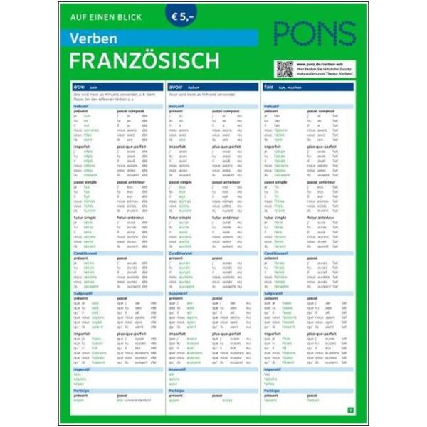 Auf einen Blick - FRANZÖSISCH - Verben