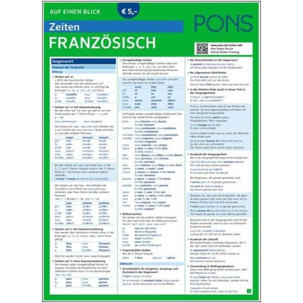 Auf einen Blick - FRANZÖSISCH - Zeiten