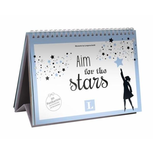 Aim for the stars - Postkarten-Aufstellbuch