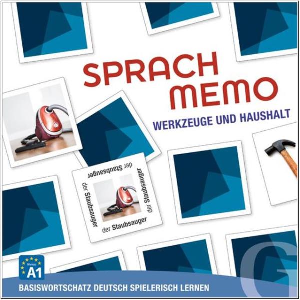 SPRACHMEMO Werkzeuge und Haushalt - Sprachspiel Deutsch Grundwortschatz (ab 8 Jahre)