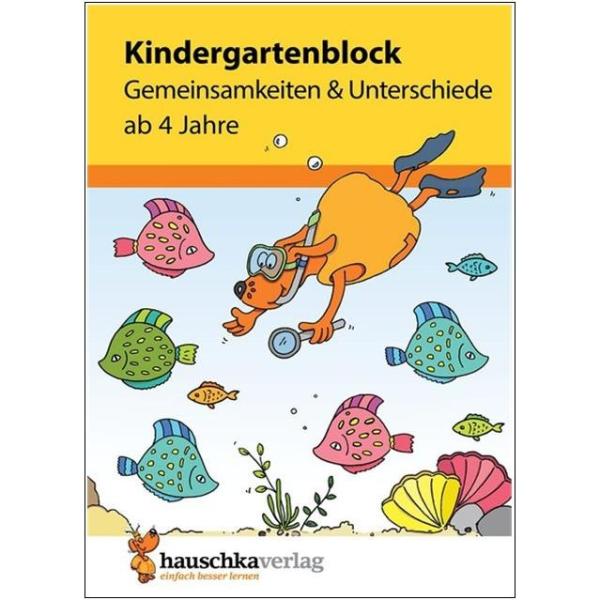 Kindergartenblock - Gemeinsamkeiten & Unterschiede (ab 4 Jahre)
