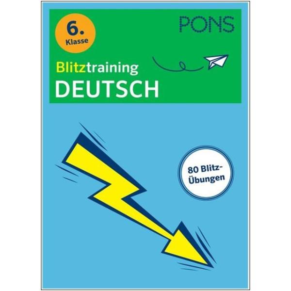 Blitztraining DEUTSCH - 6. Klasse