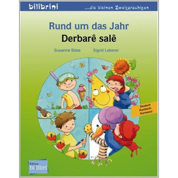 Rund um das Jahr - ein deutsch-kurdisches Bilderbuch ab 2 Jahre