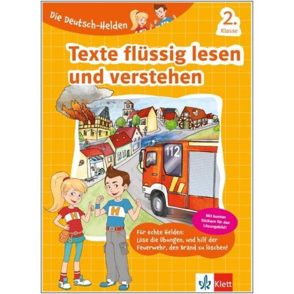 Die Deutsch-Helden 2. Klasse - Texte flüssig lesen und verstehen