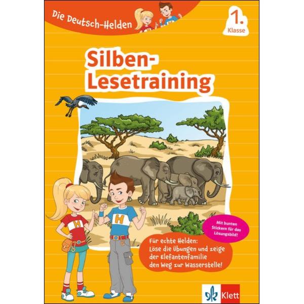 Die Deutsch-Helden 1. Klasse - Silben-Lesetraining