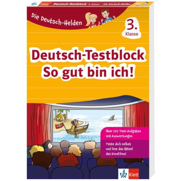 Die Deutsch-Helden - So gut bin ich! - Deutsch Testblock 3. Klasse