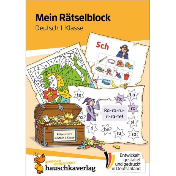 Mein Rätselblock - Deutsch 1. Klasse